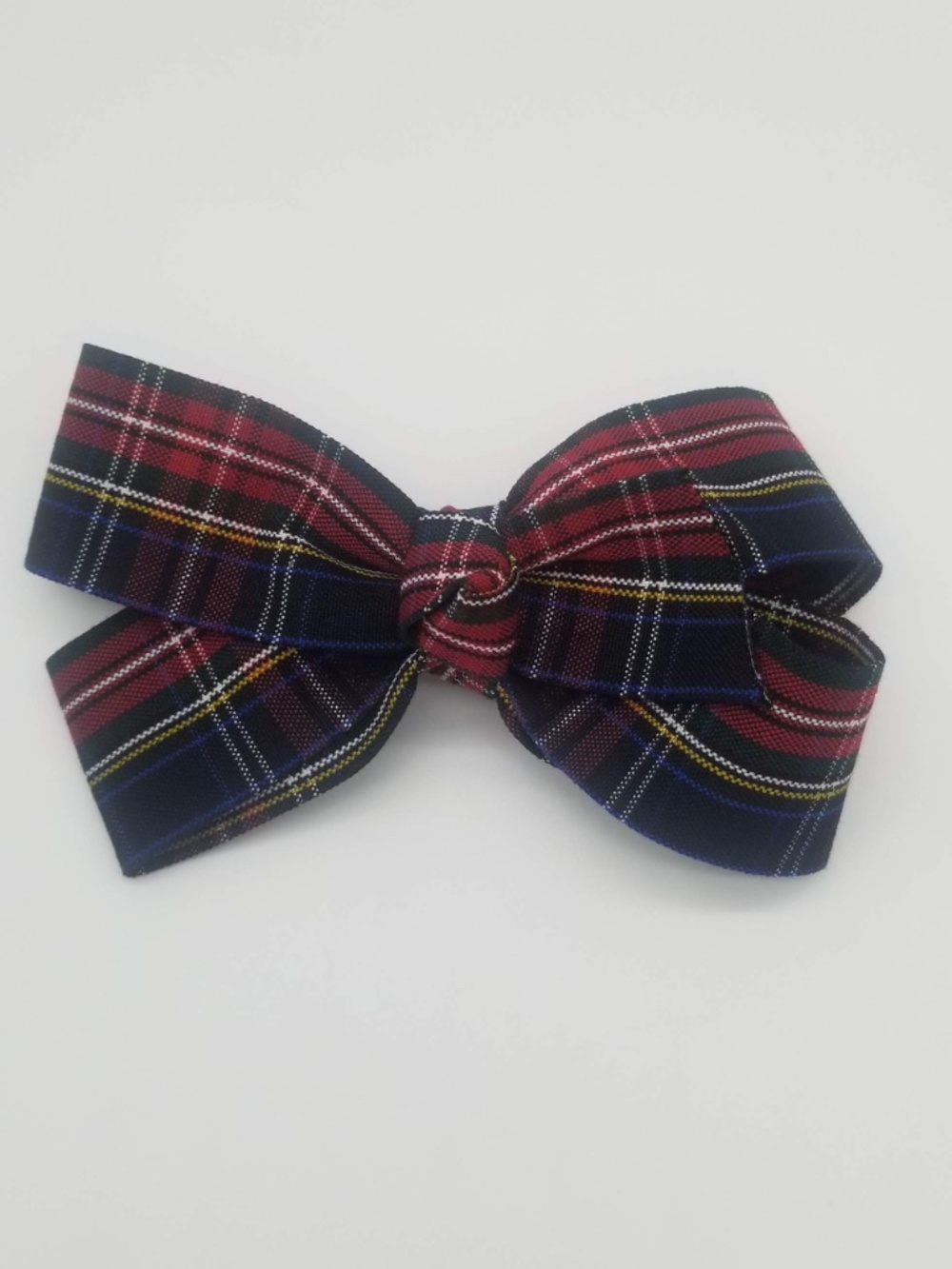Large Jo Jo Hair bow Plaid 56